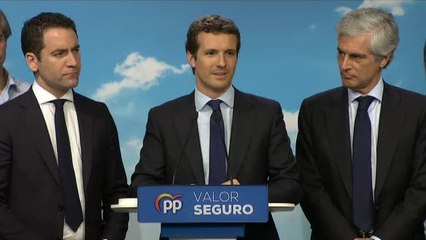 Casado: "El resultado es muy malo"