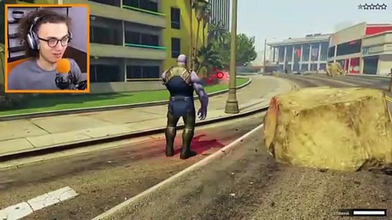 DESTROYING GTA 5 AS THANOS!