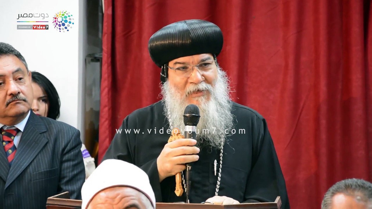 الأنبا مكاريوس:المنيا قلب مصر النابض ونشكر ربنا...