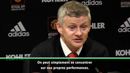 36e j. - Solskjaer ''Les quatre premières places ? Ce sera compliqué''