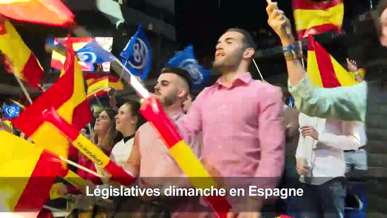 Espagne: législatives anticipées dimanche