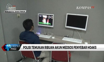 Polisi Temukan Ribuan Akun Medsos Aktif Sebarkan Hoaks