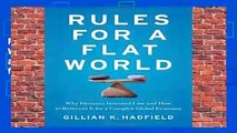 R.E.A.D Rules for a Flat World: Why Humans Invented Law and How to Reinvent It for a Complex