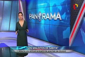 La caída de “los malditos de Sarita”: policía los capturó a punto de robar un colegio