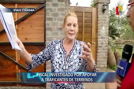 Fiscal investigado por presunto apoyo a traficantes de terrenos