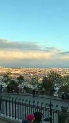 Breathtaking view of Paris ❤️ Sunset from Sacré-Cœur, Montmartre