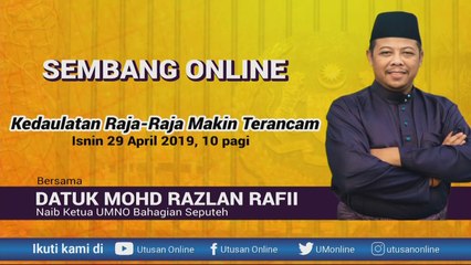 Kedaulatan Raja-Raja makin terancam?-Sembang Online