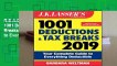 R.E.A.D J.K. Lasser s 1001 Deductions and Tax Breaks 2019: Your Complete Guide to Everything
