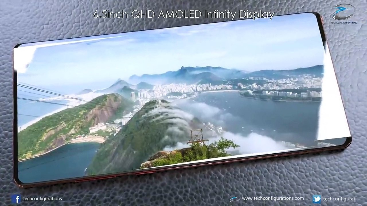 Samsung Galaxy Note 10 Updated Concept Design 2019,the iPhone Killer