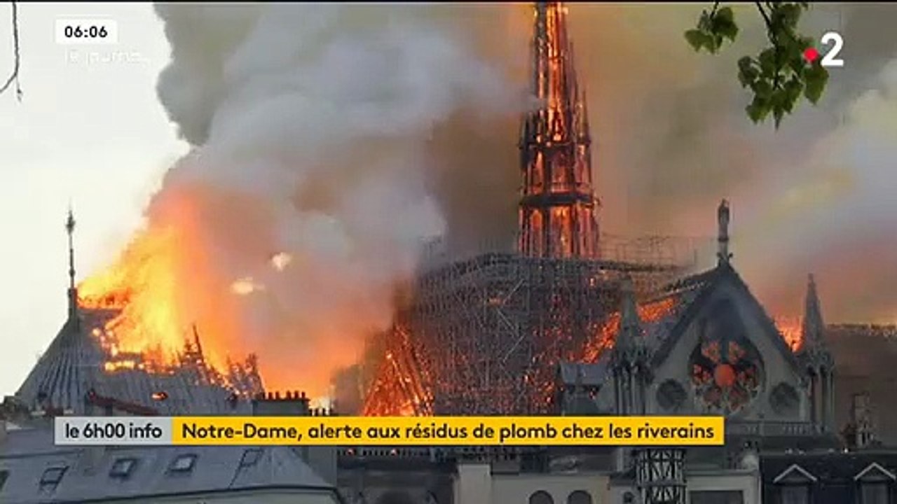 La préfecture de police de Paris lance une alerte après avoir relevé des résidus de plomb à proximité de Notre-Dame