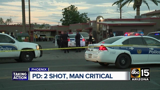 Police investigating shooting at motel in Phoenix