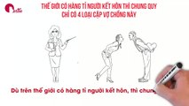 THẾ GIỚI CÓ HÀNG TỈ NGƯỜI KẾT HÔN THÌ CHUNG QUY CHỈ CÓ 4 LOẠI CẶP VỢ CHỒNG NÀY