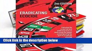 R.E.A.D Eradicating Ecocide: Laws and Governance to Stop the Destruction of the Planet