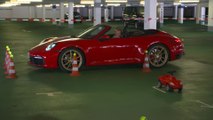 Porsche - Fünfkampf im Parkhaus