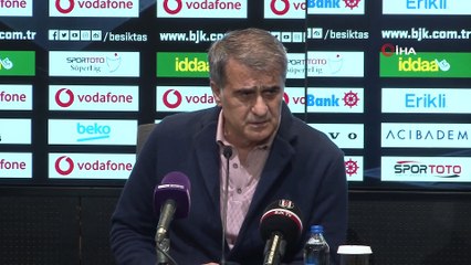 Şenol Güneş: “Arzumuz ve İsteğimiz Sahaya Yansımadı”tg