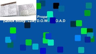 R.E.A.D Intellectual Property (Quick Study: Law) D.O.W.N.L.O.A.D