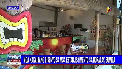 Mga kakaibang disenyo sa establisyimento sa Boracay, bumida