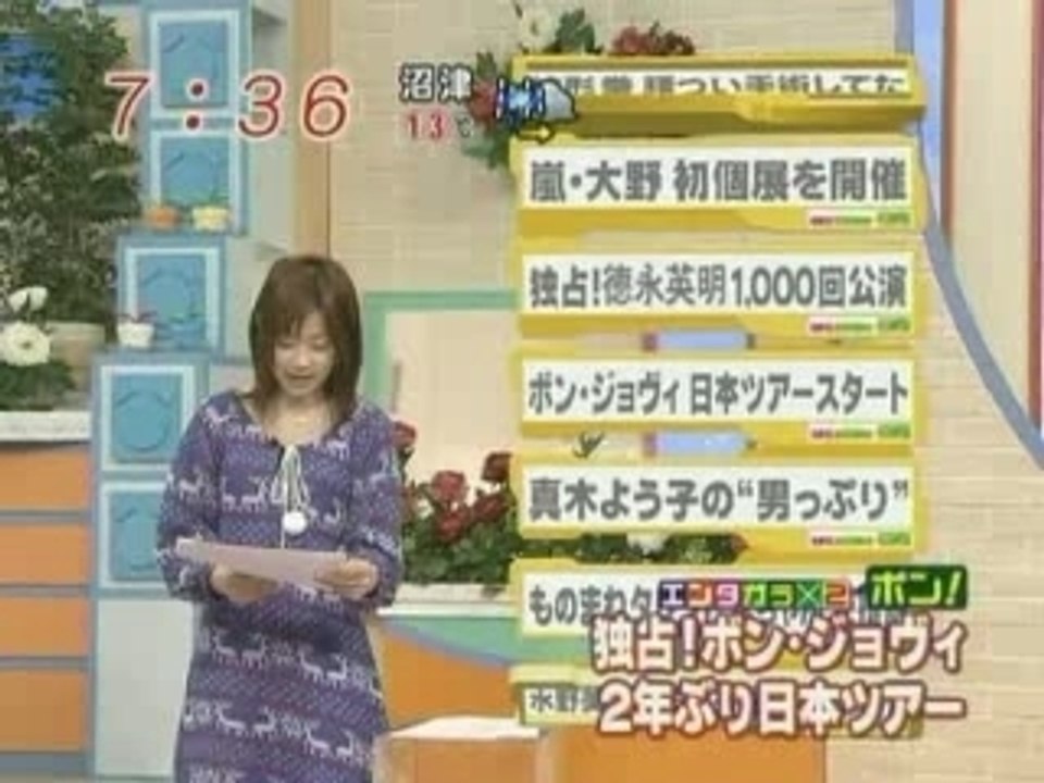 [NEWS]080112 mezamashi TV - SP
