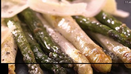 Gourmand - Salade d’asperges confites
