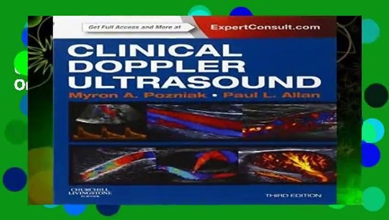 Clinical Doppler Ultrasound: Expert Consult: Online and Print, 3e