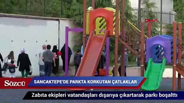 Sancektepe'de korkutan çatlaklar