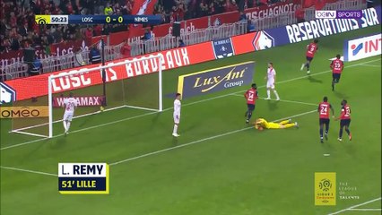 Maç Özeti: Lille 5-0 Nimes (Zeki Çelik'in golü)