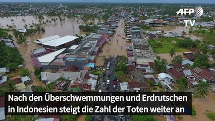 Überschwemmungen in Indonesien: Zahl der Toten steigt weiter