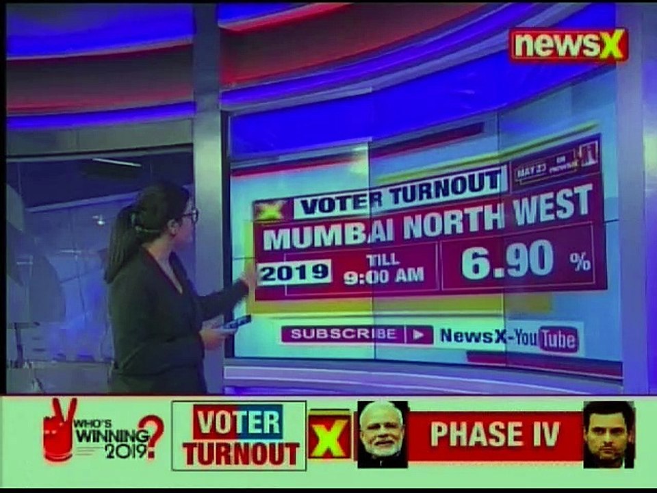 Lok Sabha Elections 2019 phase 4 voting: 23.48% turnout recorded till 12 noon
