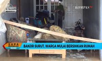 Berangsur Surut, Korban Banjir di Bengkulu Mulai Bersihkan Rumah
