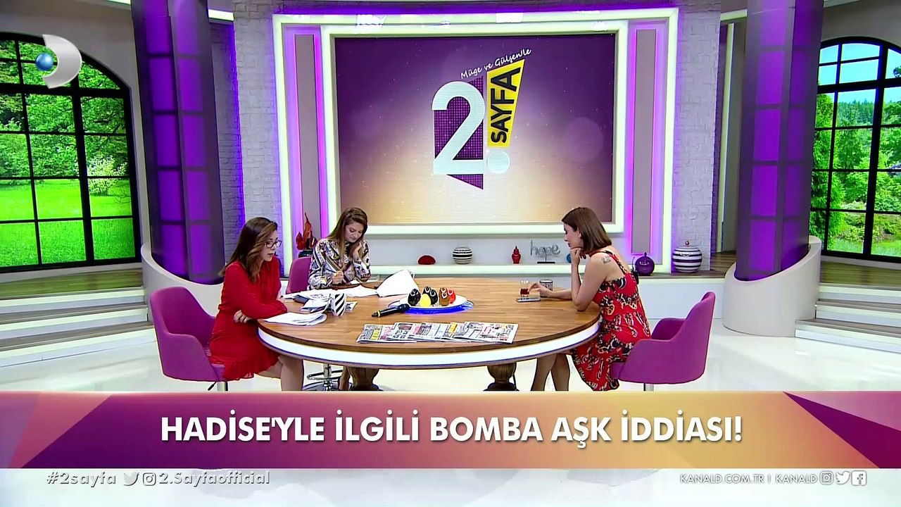 Hadise'yle ilgili bomba aşk iddiası!  Müge ve Gülşen'le 2. Sayfa