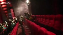 Avengers fans in Thailand drenched as water leaks from cinema ceiling