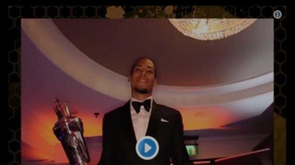 Virgil van Dijk a été nommé joueur de l’année en Angleterre