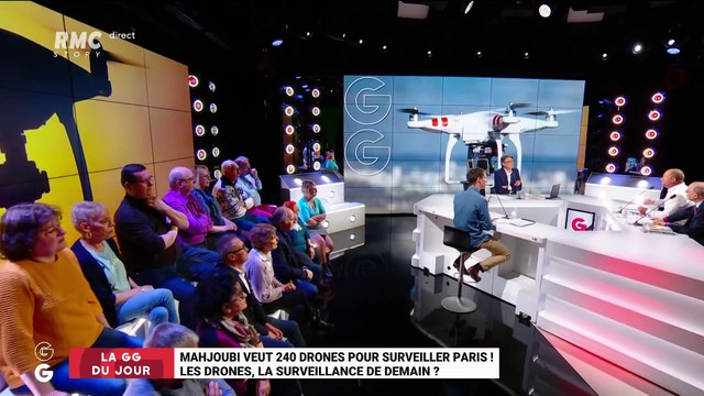 La GG du jour : Mahjoubi veut 240 drones pour surveiller Paris ! - 29/04