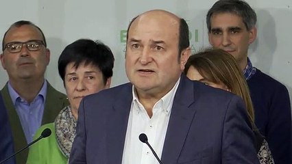 PNV, contento con las elecciones y tiende la mano al diálogo