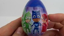3 SURPRISE EGGS PJMASKS SHIMMER SHINE PAW PATROL TOYS FOR KIDS*HUEVOS SORPRESA *