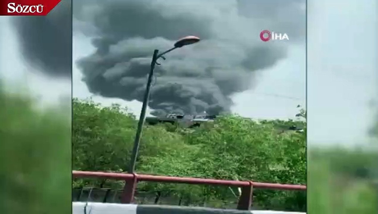 Hindistan’da kimya fabrikasında yangın
