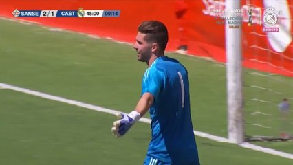La grosse boulette de Luca Zidane avec la Castilla