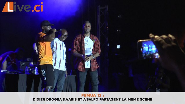 FEMUA 12 : Didier Drogba, Kaaris et A'Salfo partagent la même scène