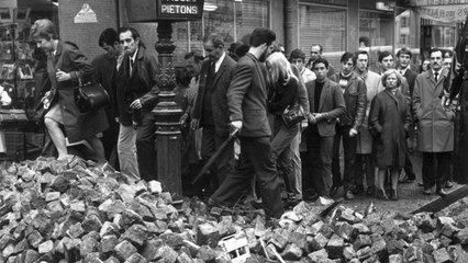 La Noche de las Barricadas en el Mayo francés