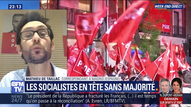 Espagne: les socialistes en tête sans majorité