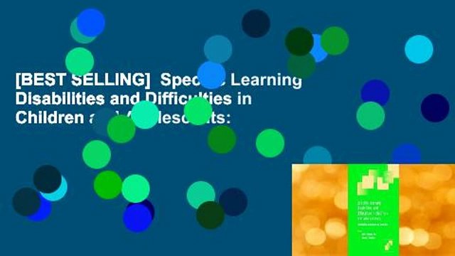 [BEST SELLING] Specific Learning Disabilities and Difficulties in Children and Adolescents: