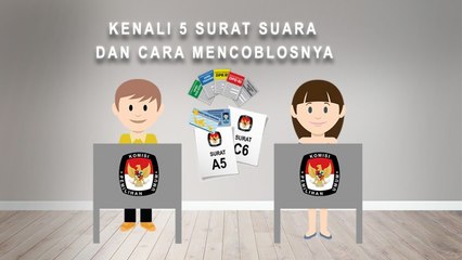 Kenali 5 Surat Suara dan Cara Mencoblosnya