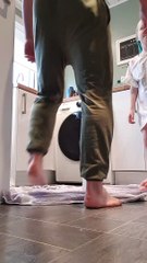 Dad and Daughter Share Magic Moment