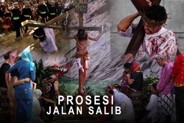 Melihat Prosesi Jalan Salib di Berbagai Daerah