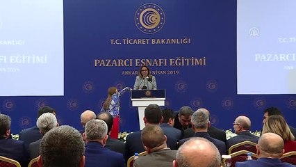 Ticaret Bakanı Pekcan, "Pazarcı Esnafı Eğitim Programı"Na Katıldı