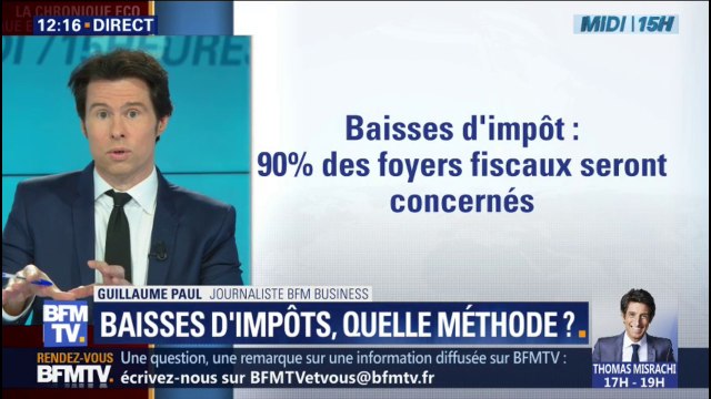 À qui vont profiter les baisses d'impôts annoncées par Emmanuel Macron?