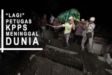 Lagi, Petugas KPPS Meninggal Dunia