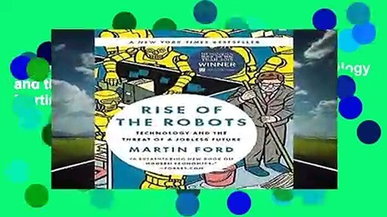 [NEW RELEASES]  Rise of the Robots: Technology and the Threat of a Jobless Future by Martin Ford