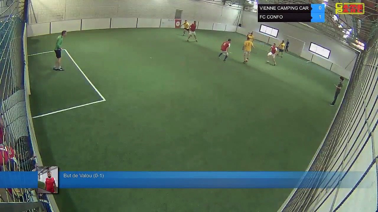 But de Valou (0-1) - VIENNE CAMPING CAR Vs FC CONFO  - 30/04/19 20:00 - LIGUE 4