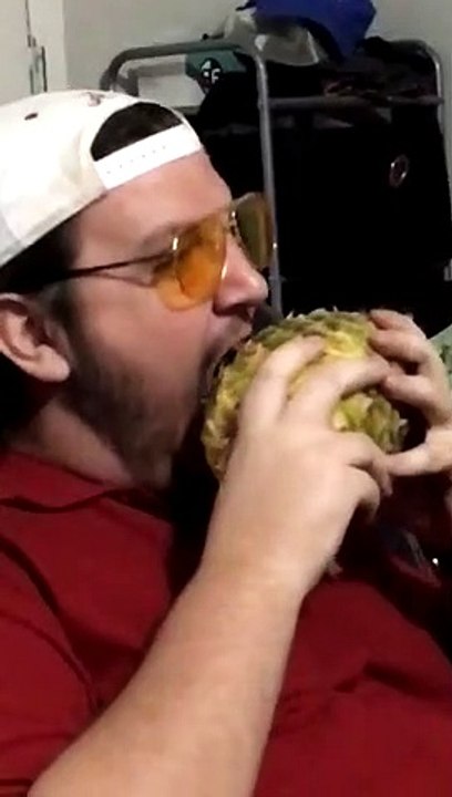 Vous mangez votre ananas avec ou sans la coque/peau ?